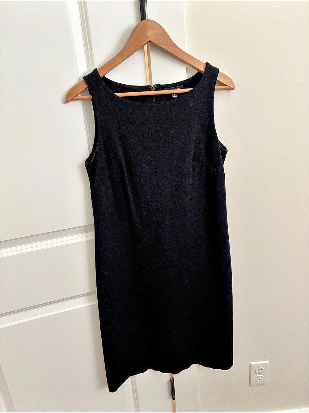 Lands' End Black Mini Dress Size 4